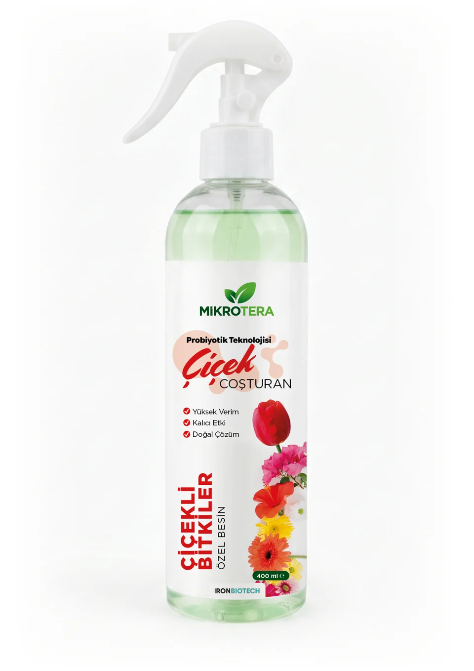 MikroTera Çiçek Coşturan Çiçekli Bitkiler Özel Besin 400 ml